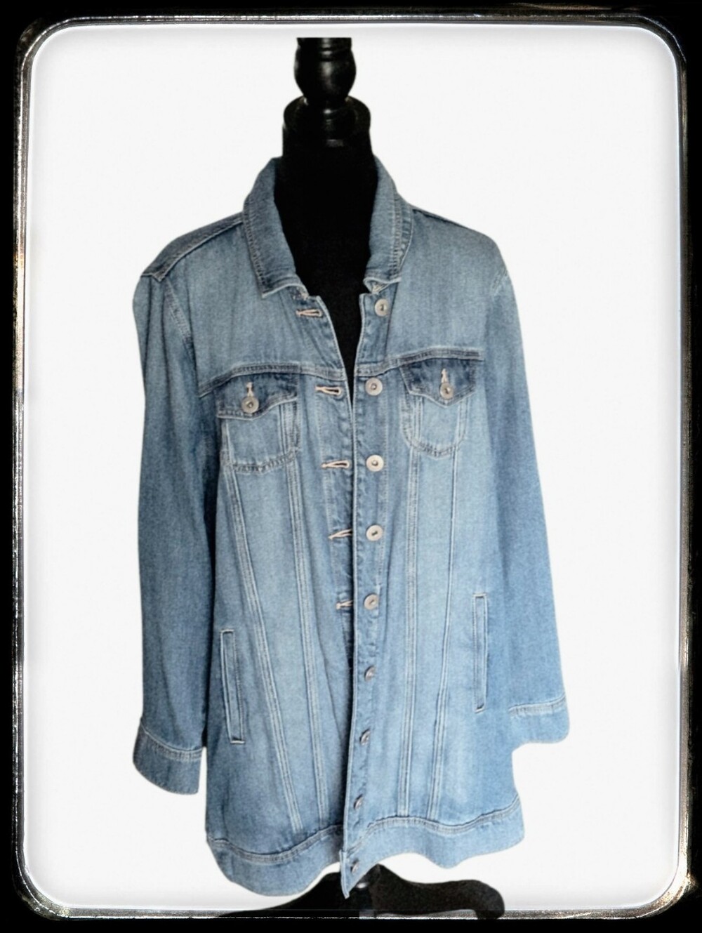 NWT Torrid Relaxed Trucker Denim Jacket,  Long Lines
